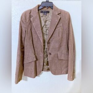 Zara Green Military brown Corduroy Blazer